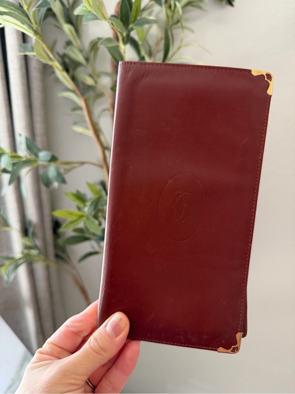 Cartier Wallet / Holds Passport : 100% authentic